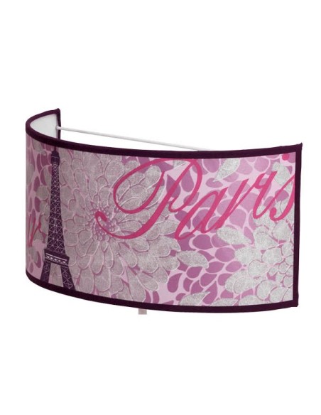 Apliques de pared Eiffel Plata 1xe27 18x30 D 055361010 FABRILAMP, Lámparas modernas