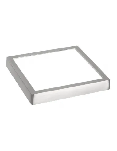 Downlight 30w 6500k Sup Extr Fino Niquel 2400lm 30x30x2 5 Amuleto 091683003 FABRILAMP, Lámparas modernas