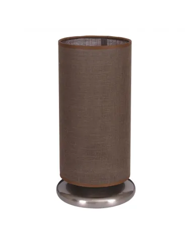 Sobremesa 1l Marron Cilindrico (30x15) 2 710/1-MARRON FABRILAMP, Sobremesas