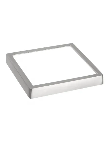 Downlight 30w 6500k Sup Extr Fino Cromo 2400lm 30x30x2 5 Amuleto 091683020 FABRILAMP, Lámparas modernas