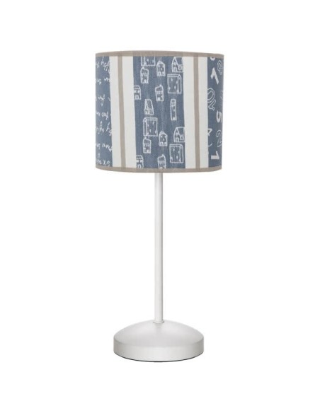 Sobremesa Retal Celeste 1xe14 076271048 FABRILAMP, Sobremesas
