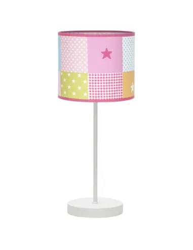 Sobremesa Plus Cuadros De Colores 1xe14 39x17d 077471037 FABRILAMP, Sobremesas