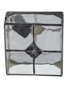 Plafones de techo Estepa Plata 1xe27 20x20x11 075582010 FABRILAMP, Plafones de techo