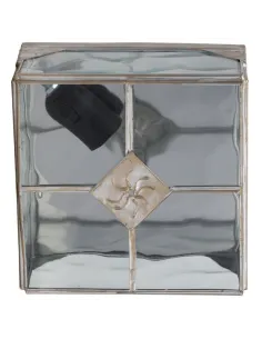 Plafones de techo Estepa Oro 1xe27 20x20x11 075582029 FABRILAMP, Plafones de techo
