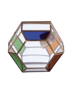 Plafones de techo Granadino Colores 1xe27 24x26 1 873-COLORES FABRILAMP, Plafones de techo