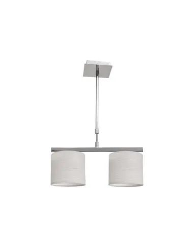 Lampara Planetario Cromo/blanco 2xe14 (62x43) 1 523/2-BLANCO FABRILAMP, Lámparas modernas