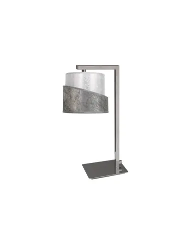 Sobremesa Colonia Cromo/plata-blanco 1xe14 (35x14) 023871010 FABRILAMP, Sobremesas