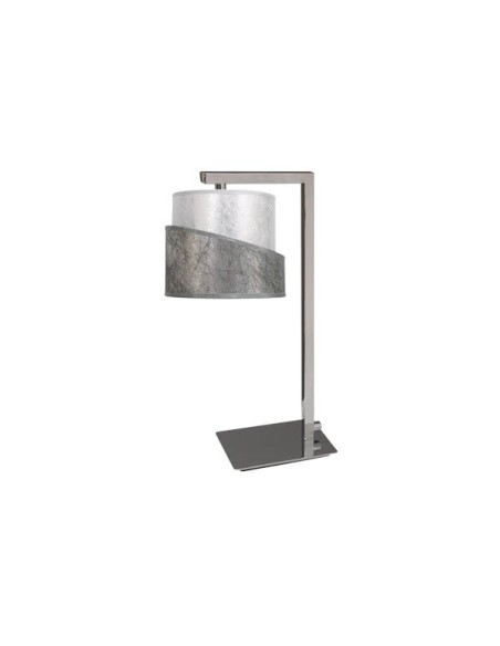 Sobremesa Colonia Cromo/plata-blanco 1xe14 (35x14) 023871010 FABRILAMP, Sobremesas