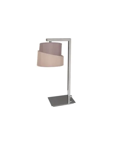 Sobremesa Colonia Cromo/gris-topo 1xe14 (35x14) 023871028 FABRILAMP, Sobremesas