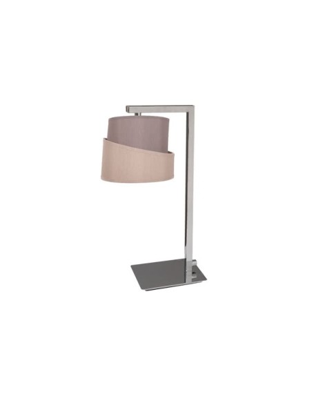 Sobremesa Colonia Cromo/gris-topo 1xe14 (35x14) 023871028 FABRILAMP, Sobremesas