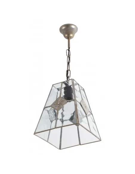 Lámparas de techo colgantes Estepa Oro 1xe27 30x20x20 075592029 FABRILAMP, Lámparas rústicas