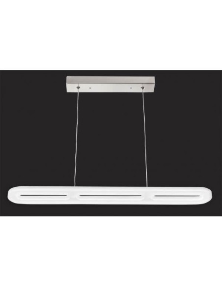 Lámparas de techo colgantes 24w 4000k Coliseo Blanco/cromo 1920lm (regx60) 074892420 FABRILAMP, Lámparas modernas