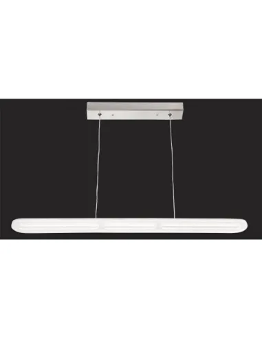 Lámparas de techo colgantes 36w 4000k Coliseo Blanco/cromo 2880lm (regx90) 074893620 FABRILAMP, Lámparas modernas