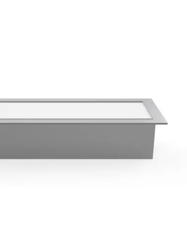 Regletas led empotrables 40w 3000k Linex Aluminio 3200lm 120x6,5x3,5 LED228661 FABRILAMP, Regletas led y fluorescentes