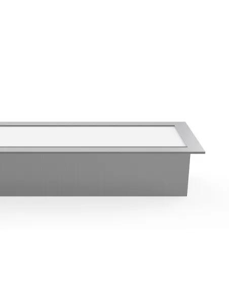 Regletas led empotrables 40w 3000k Linex Aluminio 3200lm 120x6,5x3,5 LED228661 FABRILAMP, Regletas led y fluorescentes
