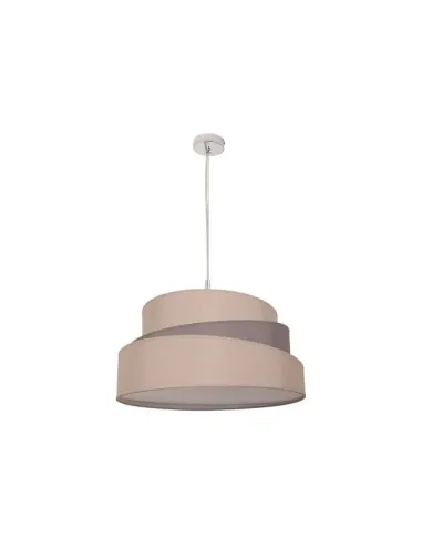 Lámparas de techo colgantes Colonia Cromo/gris-topo 3xe27 (regx40) 023894028 FABRILAMP, Lámparas modernas
