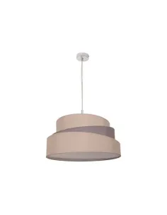 Lámparas de techo colgantes Colonia Cromo/gris-topo 3xe27 (regx50) 023895028 FABRILAMP, Lámparas modernas