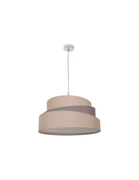 Lámparas de techo colgantes Colonia Cromo/gris-topo 3xe27 (regx50) 023895028 FABRILAMP, Lámparas modernas