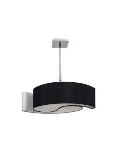Lampara Peq Ying-yang Negro/blanco 2xe14 (regx71) 035897109 FABRILAMP, Lámparas modernas