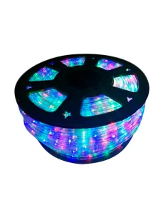 Tubo Led Flexible 50m,18w 300leds,rgb, Luces de navidad