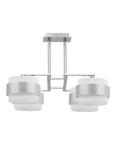 Lampara 4dh Bremen Cromo/bla-pl 4xe14 Regx60d 066484020 FABRILAMP, Lámparas modernas