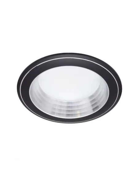 Foco Empotrable Corfu Negro 5w 6500k 10d 400lm 110481009 fabrilamp, Lámparas modernas