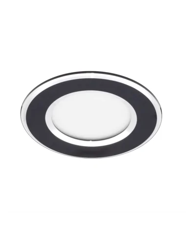 Foco Empotrable Samos Negro 5w 6500k 10d 400lm 110581009 fabrilamp, Lámparas modernas
