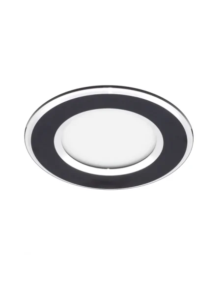 Foco Empotrable Samos Negro 5w 6500k 10d 400lm 110581009 fabrilamp, Lámparas modernas