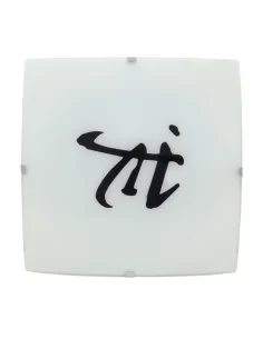 Plafon China 2xe27 Blanco 30x30 115783001 fabrilamp, Plafones de techo