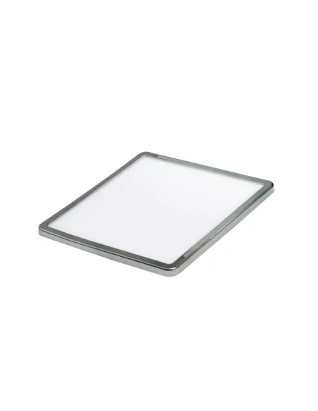 Downlight 8w 5500k Cromo Providencia 586lm 11.8x11.8 Ajustable Al Hueco De Empotrar 100680820 fabrilamp, Paneles LED
