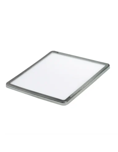 Downlight 15w 5500k Cromo Providencia 1280lm 17.5x17.5 Ajustable Al Hueco De Empotrar 100681520 fabrilamp, Paneles LED