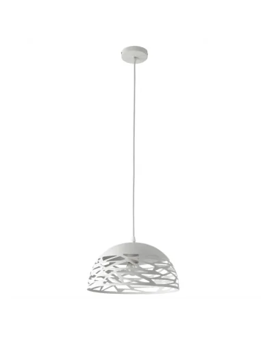 Colgante Guifu Semiesfera 1xe27 Blanco Reg.x30d 121193001 fabrilamp, Lámparas modernas
