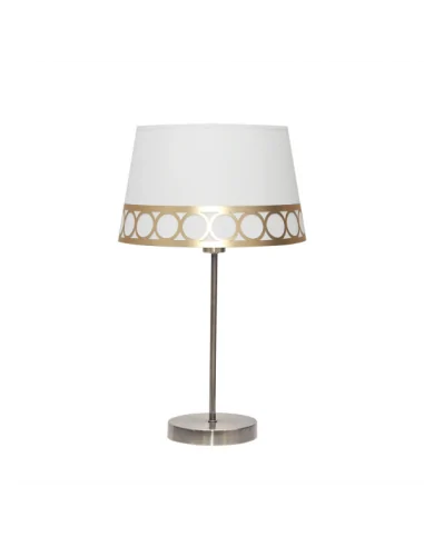 Sobremesa Dalia 1xe14 Blanco/oro 114871029 fabrilamp, Sobremesas