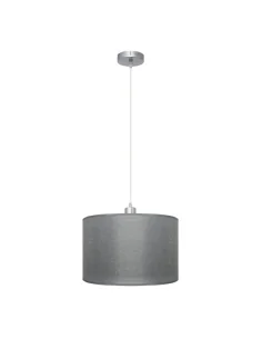 Colgante Serie Axel Plata 1xe27 Regx30d 124993010 fabrilamp, Lámparas modernas
