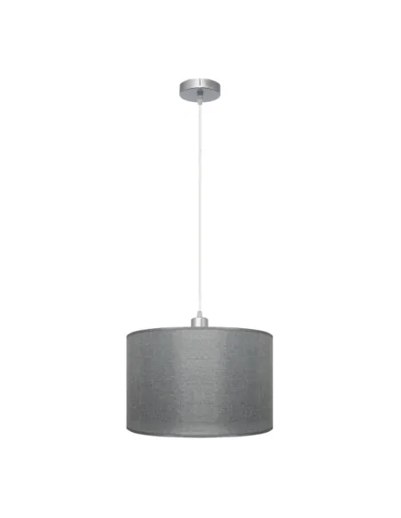 Colgante Serie Axel Plata 1xe27 Regx30d 124993010 fabrilamp, Lámparas modernas