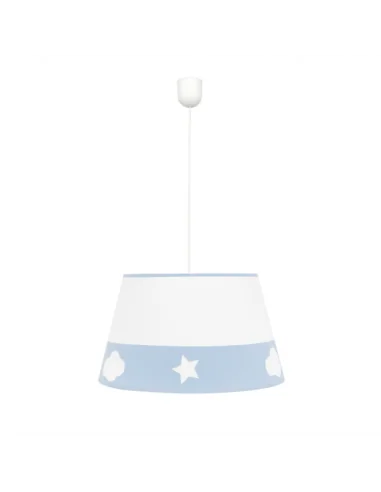 Colgante Galaxia 1xe27 Celeste 116393548 fabrilamp, Lamparas infantiles