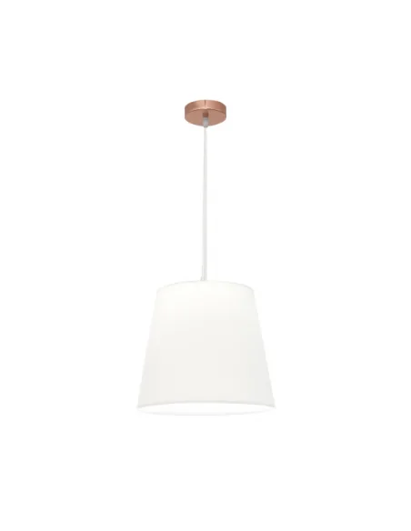 Colgante Maldivas 1xe27 Oro Rosa/blanco Reg.35d 110693511 fabrilamp, Lámparas modernas