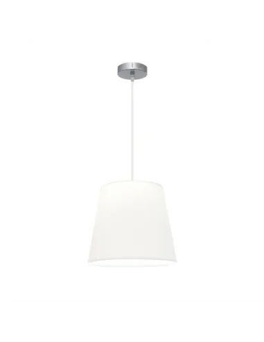 Colgante Maldivas 1xe27 Cromo/blanco Reg.35d 110693520 fabrilamp, Lámparas modernas