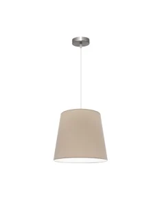Colgante Maldivas 1xe27 Niquel/piedra Reg.35d 110693557 fabrilamp, Lámparas modernas