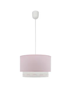 Colgante Trazos 1xe27 Rosa Bebe 30d 111293000 fabrilamp, Lamparas infantiles