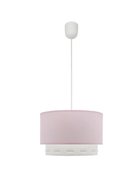 Colgante Trazos 1xe27 Rosa Bebe 30d 111293000 fabrilamp, Lamparas infantiles