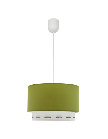 Colgante Trazos 1xe27 Verde 30d 111293006 fabrilamp, Lamparas infantiles