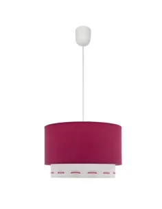 Colgante Trazos 1xe27 Rosa Oscuro 30d 111293007 fabrilamp, Lamparas infantiles