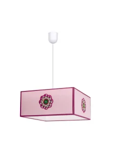 Colgante Petalo 1xe27 Rosa Regx35x35 117293500 fabrilamp, Lamparas infantiles