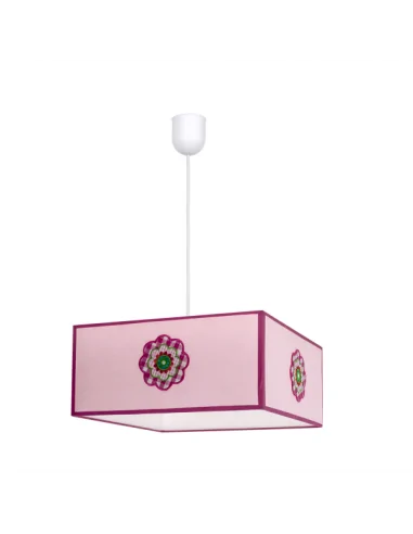 Colgante Petalo 1xe27 Rosa Regx35x35 117293500 fabrilamp, Lamparas infantiles