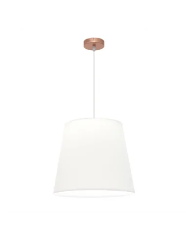 Colgante Maldivas 1xe27 Oro Rosa/blanco Reg.40d 110694011 fabrilamp, Lámparas modernas