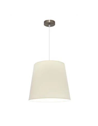 Colgante Maldivas 1xe27 Cuero/beis Reg.40d 110694014 fabrilamp, Lámparas modernas