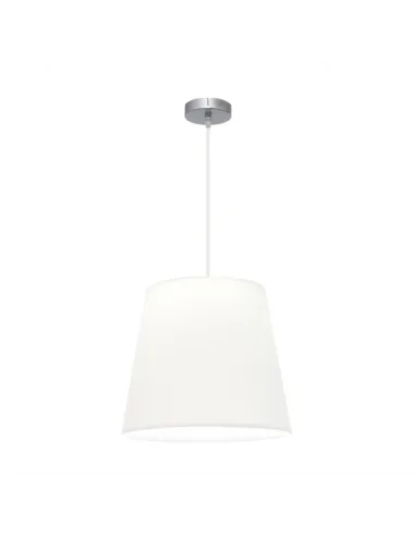 Colgante Maldivas 1xe27 Cromo/blanco Reg.40d 110694020 fabrilamp, Lámparas modernas