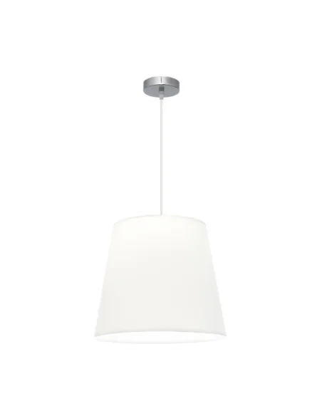 Colgante Maldivas 1xe27 Cromo/blanco Reg.40d 110694020 fabrilamp, Lámparas modernas