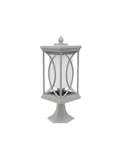 Sobremuro Peq. Exterior Garden 1xe27 Plata 39x16d 125271010 fabrilamp, Sobremuros